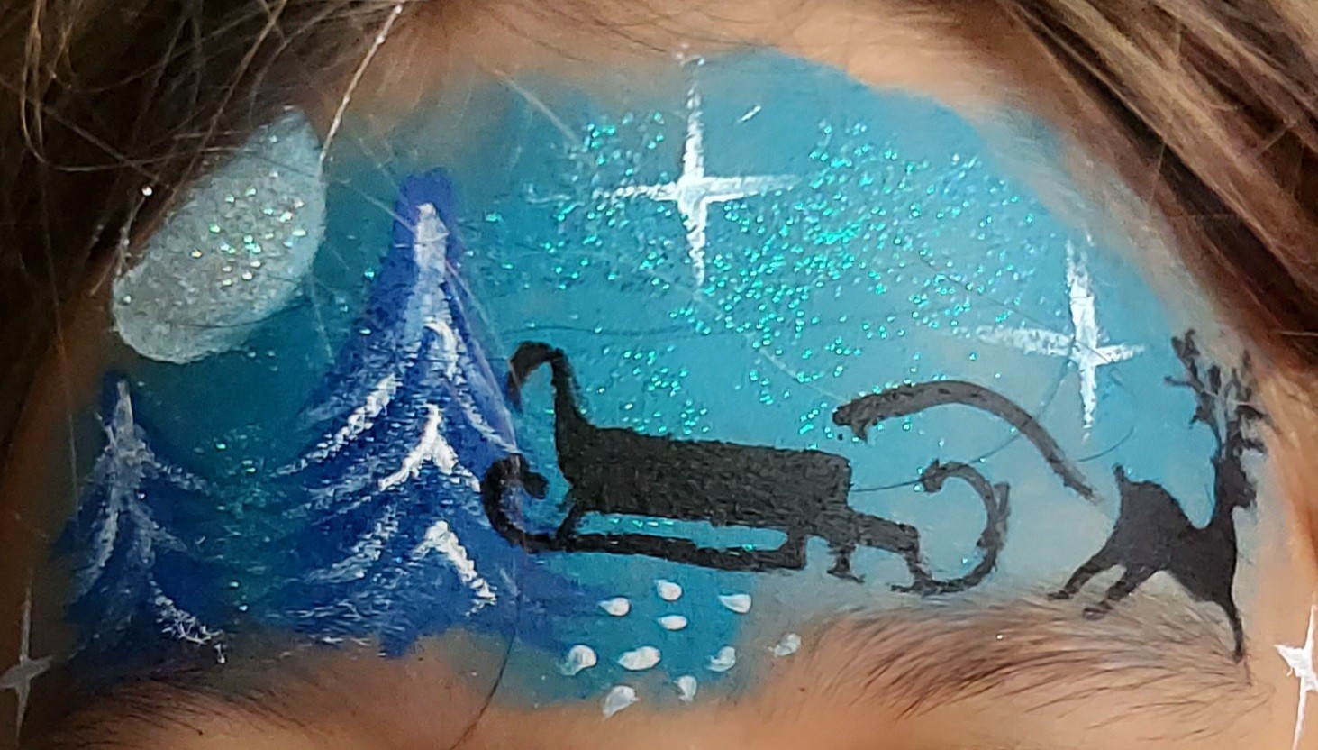 Traineau de Noel 