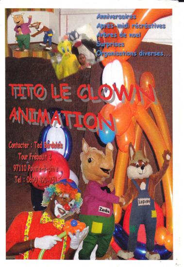 Tito Le Clown 0690 297351
